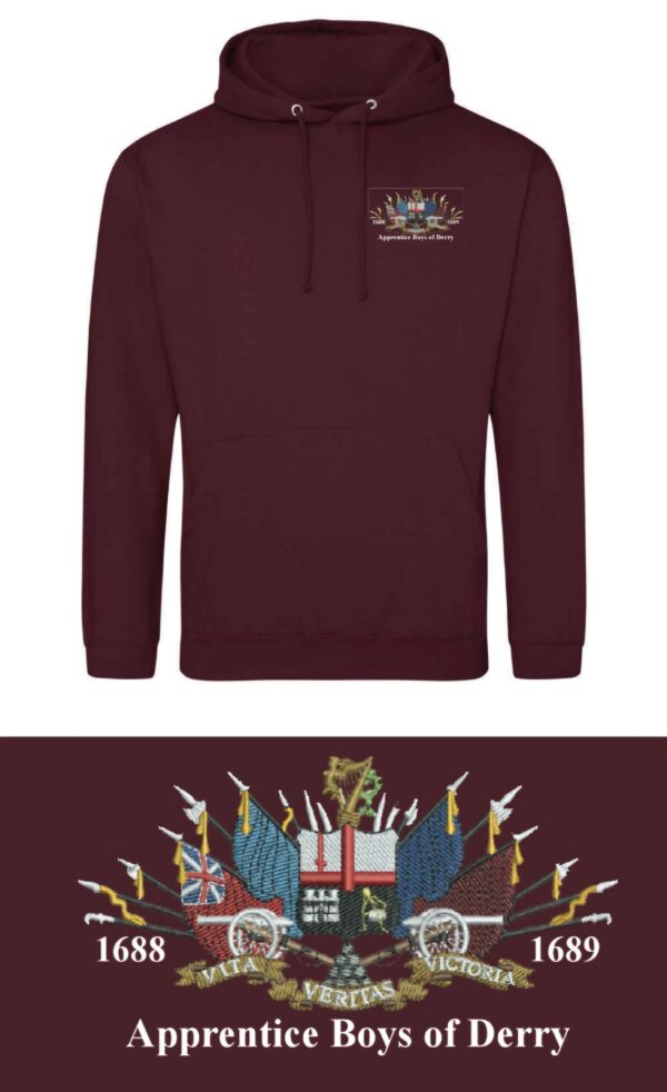ABOD Crest Crimson Hoodie