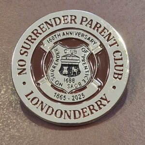 No Surrender Parent Club Pin Badge