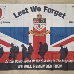 36th Lest We Forget Flag