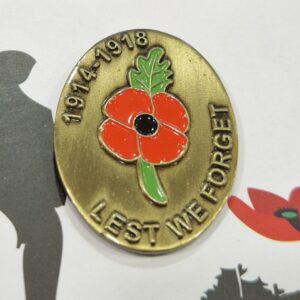 Lest We Forget Lapel