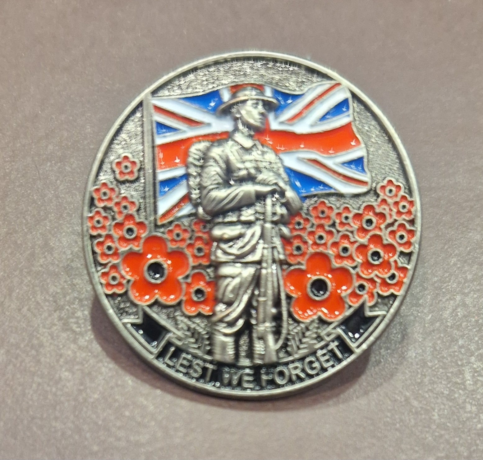 LWF Union pin badge