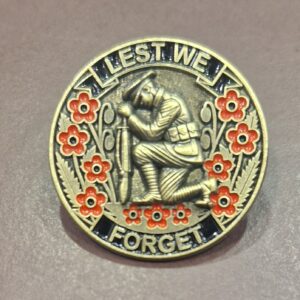 LWF Soldier pin badge
